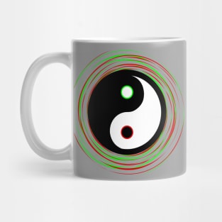 Yin and Yang Spiral Mug